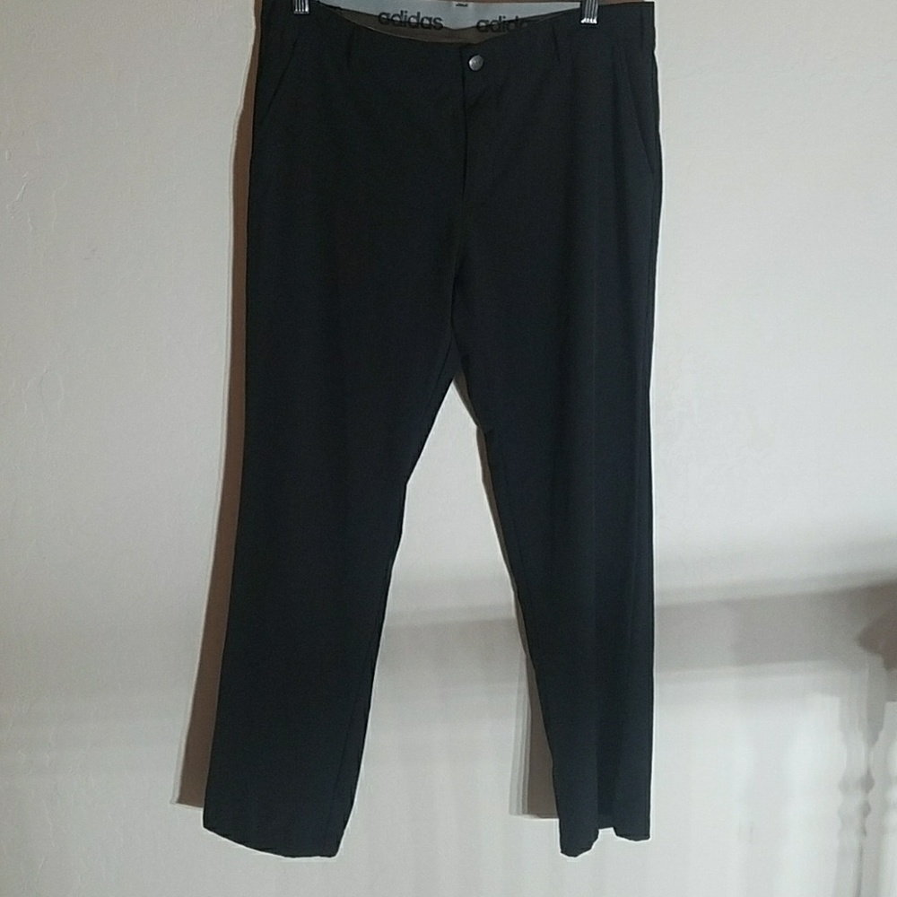 Mens Adidas Golf Pants Black